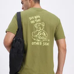 glitchez Breezy Street Printed Regular Fit T-shirt-image-0