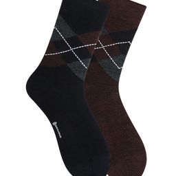 Bonjour Men Pack of 2 Patterned Calf-Length Socks-picture-20