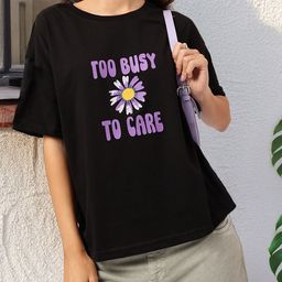 glitchez Typography Printed Relaxed Fit T-shirt-picture-25