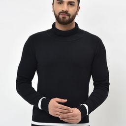 ARMISTO Men Black Turtle Neck Pullover Sweater-picture-21