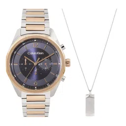 Calvin Klein Men Force Chronograph Watch with Necklace Gift Set - CKWNES13-picture-40
