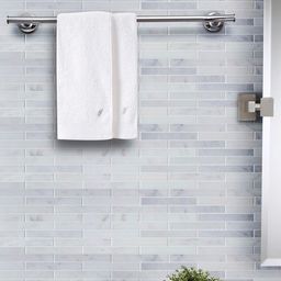 MASPAR Set Of 2 White 550 GSM Hand Towels-picture-30