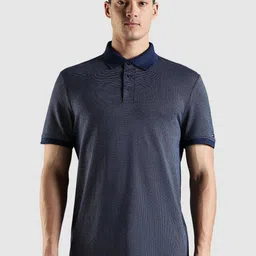 Tommy Hilfiger Men Solid Polo Collar T-shirt image 1