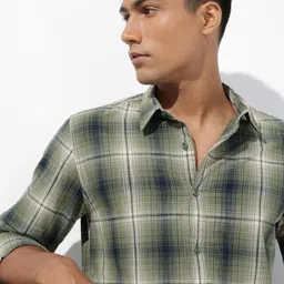 The Roadster Life Co. Checked Pure Cotton Casual Shirt-image-50