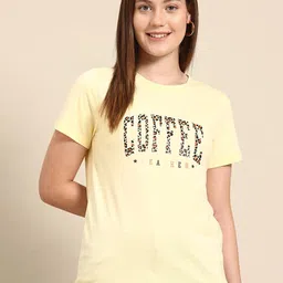 Hang and wear Women Typography Printed Pure Cotton T-shirt-picture-28