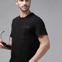 The Roadster Lifestyle Co. Pure Cotton Pockets T-shirt-picture-52