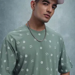 The Roadster Life Co. Printed Relaxed Pure Cotton T-shirt-picture-41