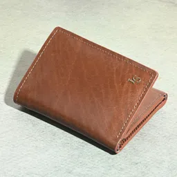 Louis Stitch Men Handcrafted Spanish Leather Card Holder Wallet for Men-image-52