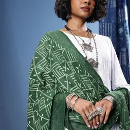 Taavi Geometric Printed Cotton Dupatta-picture-27