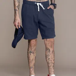 The Roadster Lifestyle Co. Men Pure Cotton Shorts-image-99
