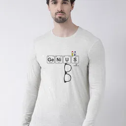 Friskers Men Grey Printed Round Neck T-shirt-picture-17