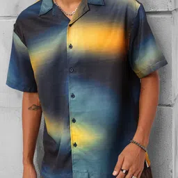 Kook N Keech Urban Gradient Vibe Relaxed Fit Shirt-image-8