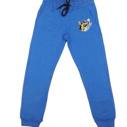 Looney Tunes Boys Blue Solid Slim Fit Joggers-picture-3