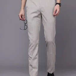 Raymond Men Slim Fit Formal Trousers-image-49