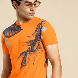 Being Human Graphic Printed Pure Cotton Slim Fit T-shirt-picture-30