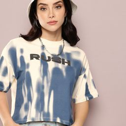 Kook N Keech Printed Drop-Shoulder Sleeves Boxy T-shirt-picture-21