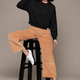 Roadster Women Solid Sweatshirt-picture-16