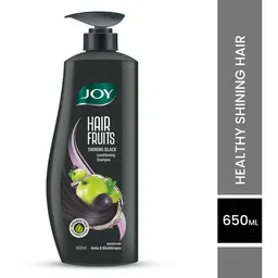 JOY Hair Fruits Shining Black Conditioning Shampoo 650 ml image 1
