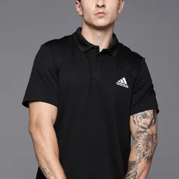 ADIDAS Men Polo Collar Training T-shirt-picture-57