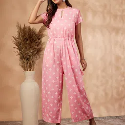 IMARA Printed Basic Jumpsuit-picture-28