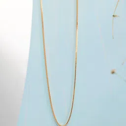 Zavya 925 Sterling Silver Rose Gold-Plated Chain image 1