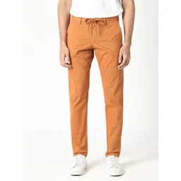 RARE RABBIT Men Mid-Rise Slim Fit Chinos Trousers image 4