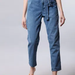 Tokyo Talkies Women Blue Slim Fit High-Rise Jeans-image-16