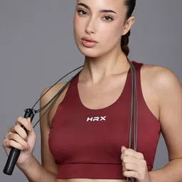HRX by Hrithik Roshan PERFORMANCEBONDED Rapid-Dry Training or Gym Bra AW24_W_BA_KT7909_03 image 1