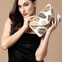 Anekaant Beads Embellished Sling Bag image 1