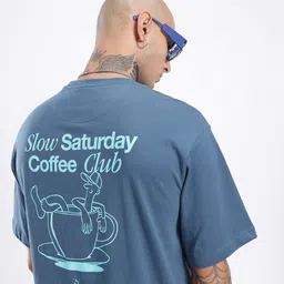 glitchez Street Cool Typography & Graphic Printed Relaxed Fit T-shirt-picture-36
