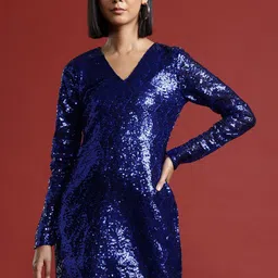 all about you Embellished Sheath Mini Dress-image-43
