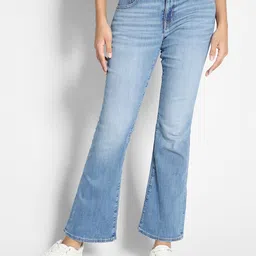 AMERICAN EAGLE OUTFITTERS Women Bootcut Light Fade Jeans-image-5