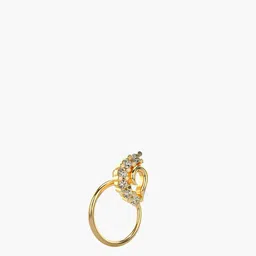 VALANOVA Women Lab Grown Diamond Nosepin 0.2 gm-image-28