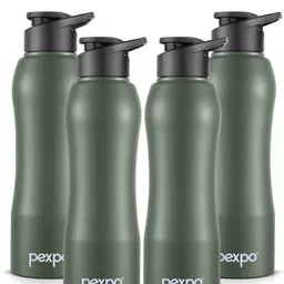 Pexpo Green & Black 4 Pieces Stainless Steel Water Bottle 750 ml-picture-21