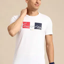 United Colors of Benetton Men Brand Logo Printed T-shirt-picture-31