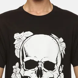 bollti Graphic Printed Round Neck Cotton T-shirt image 4