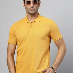 JUNEBABY Polo Collar Bio Finish Slim Fit T-shirt image 3