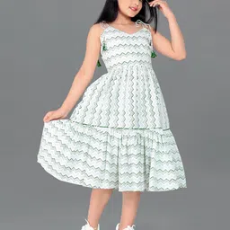 BAESD Print Fit & Flare Midi Dress image 5