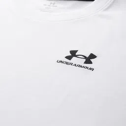 UNDER ARMOUR Brand Logo Embroidered Detail Loose Fit Heavyweight T-shirt image 4