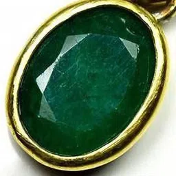RAVIOUR LIFESTYLE Stone Studded Oval Pendant image 2