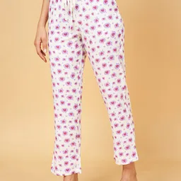 Dreamz by Pantaloons Women Printed Mid-Rise Lounge Pants image 5