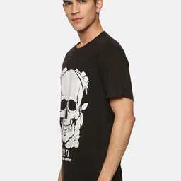 bollti Graphic Printed Round Neck Cotton T-shirt image 5