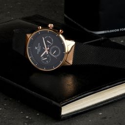 Daniel Klein Exclusive Men Black Multi-Function Watch DK11750-3-picture-40