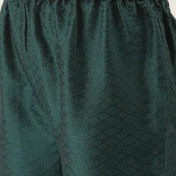 Varanga Women Green Yoke Design Sequinned Kurta with Trousers & With Dupatta image 3