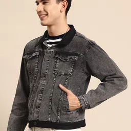 Mast & Harbour Spread Collar Pure Cotton Tailored Jacket image 5