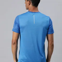 Alcis Men Printed Anti Static Slim Fit T-shirt image 4