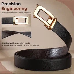 Killer Men Textured PU Reversible Formal Belt image 5