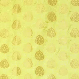 MIMOSA Women Yellow & Green Ethnic Motifs Saree image 5