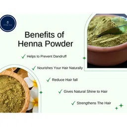 VEDICINE Set Of 3 Henna Powder-100g Each image 4
