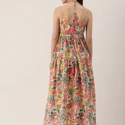 Jaipur Morni Floral Print Maxi Dress image 4